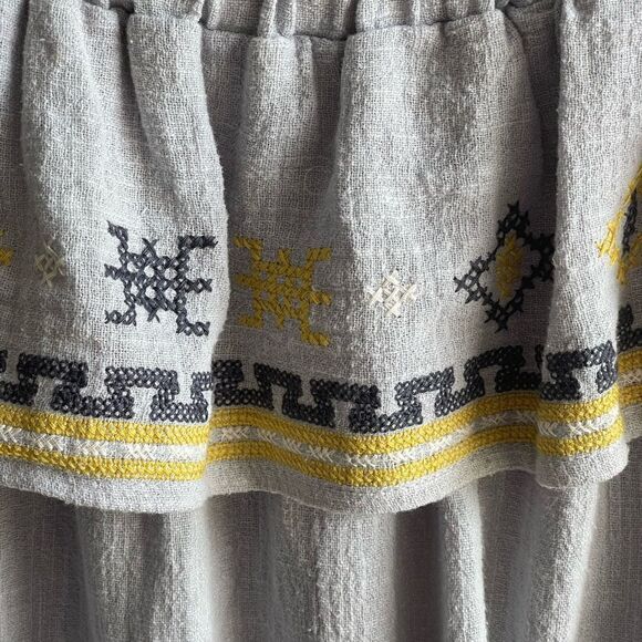 ❤️Easel Boho Embroidered Off Shoulder Blouse - Picture 5 of 5